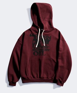 미드나잇 오일 헤비웨이트 후드 버건디 SMHD4609