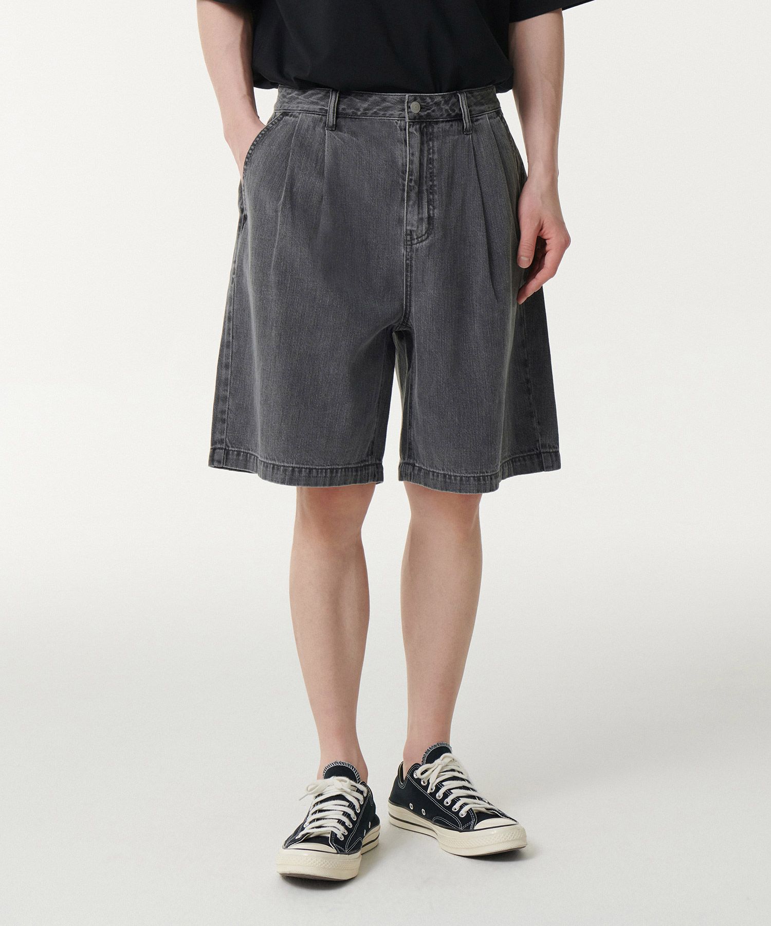 MUSINSA公式 | MUSINSA STANDARD Linen Like Two Tuck Wide