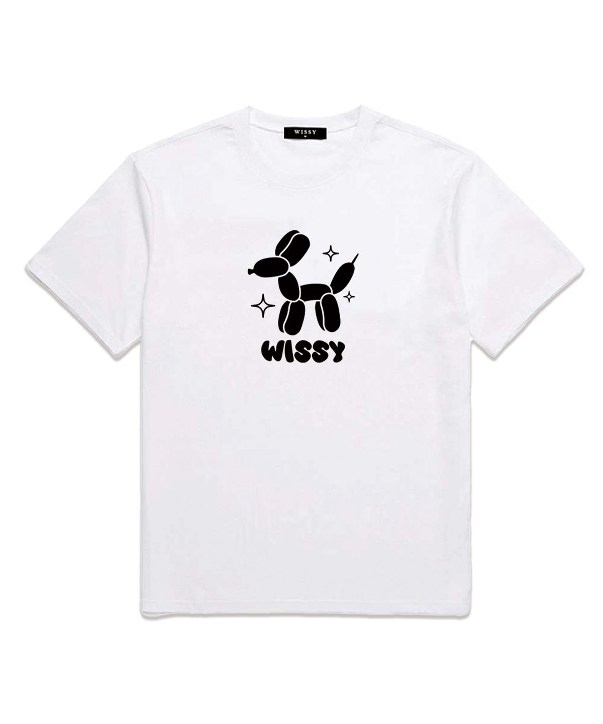 위씨(WISSY) Puppy Logo 반팔티셔츠 (WS020) 화이트