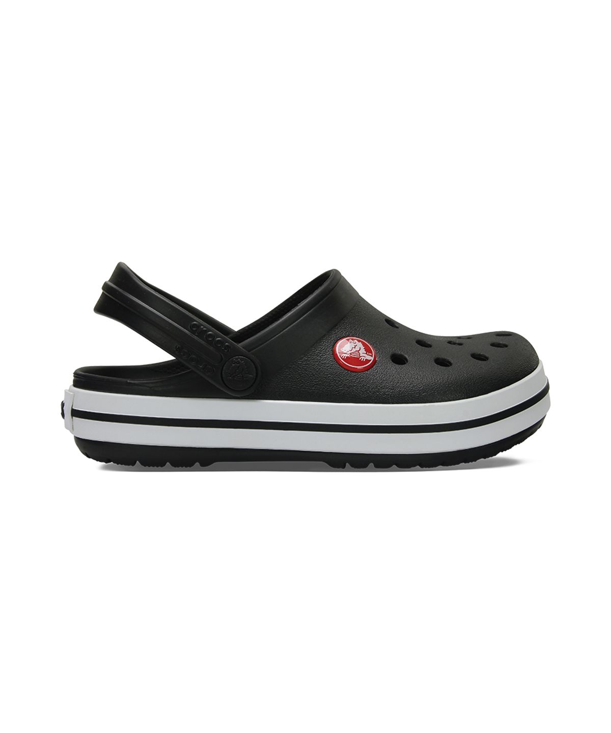 크록스키즈(CROCS KIDS) 유아 크록밴드 클로그 BK (24SKCL207005)