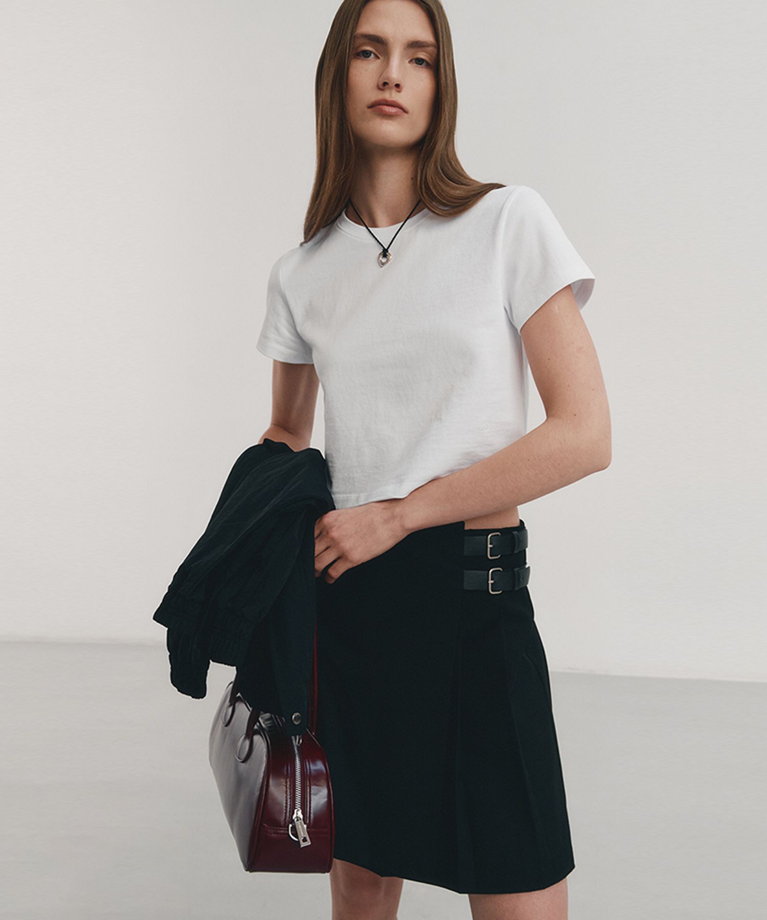 ★Dunst★ CROPPED TSHIRT WHITE_UDTS5A202WT MUSINSA | DUNST FOR WOMEN CROPPED T-SHIRT WHITE_UDTS4A202WT