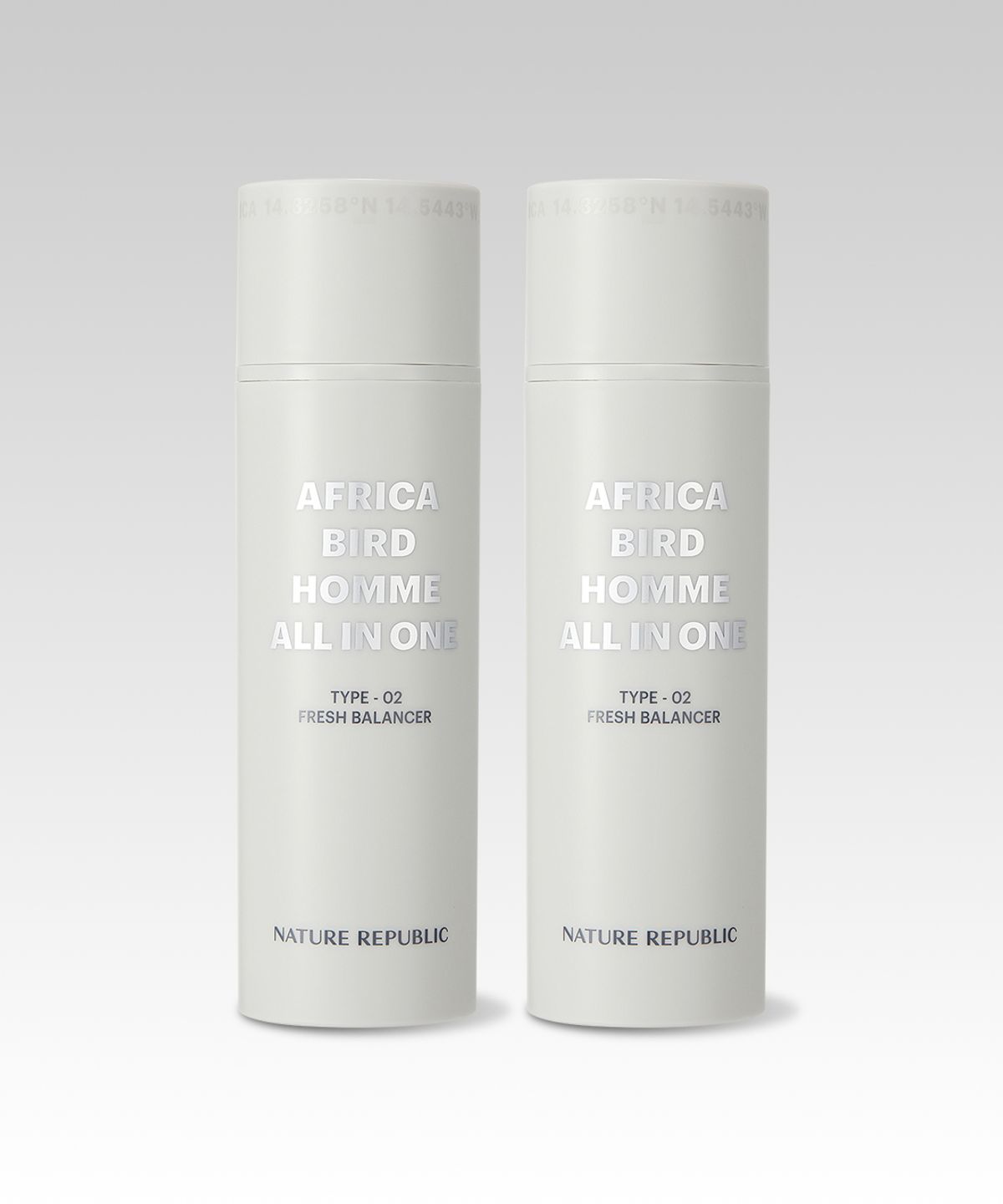 네이처리퍼블릭(NATURE REPUBLIC) [2pack] 아프리카 버드 옴므 올인원 프레시 밸런서 150ml