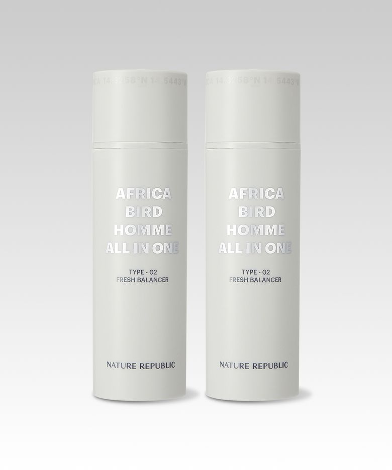 [2pack] 아프리카 버드 옴므 올인원 프레시 밸런서 150ml