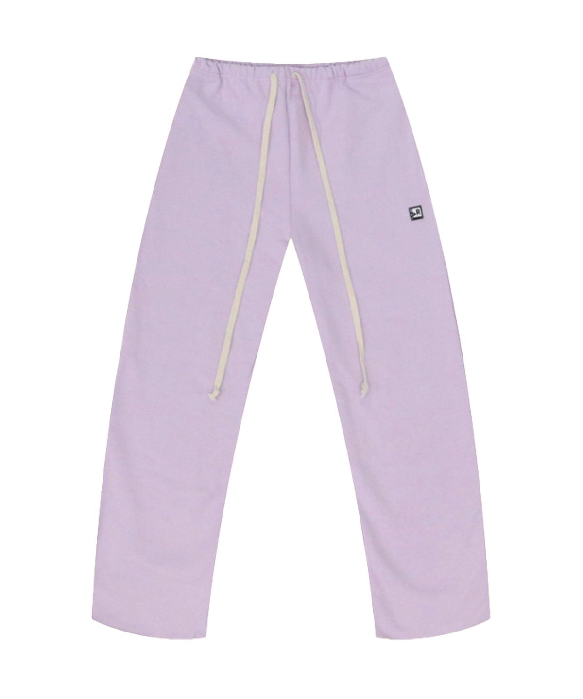 어라이트앵글(ARIGHTANGLE) 1000G Heavy cotton patch sweatpants purple