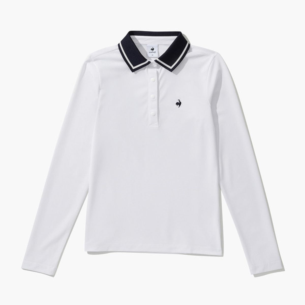 르꼬끄 골프(LECOQ GOLF) 여성 카라 배색 포인트 피케 티셔츠 (GP122LTL21)