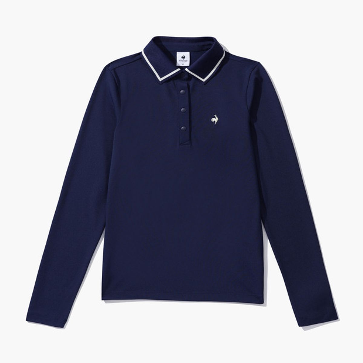르꼬끄 골프(LECOQ GOLF) 여성 카라 배색 포인트 피케 티셔츠 (GP122LTL21)