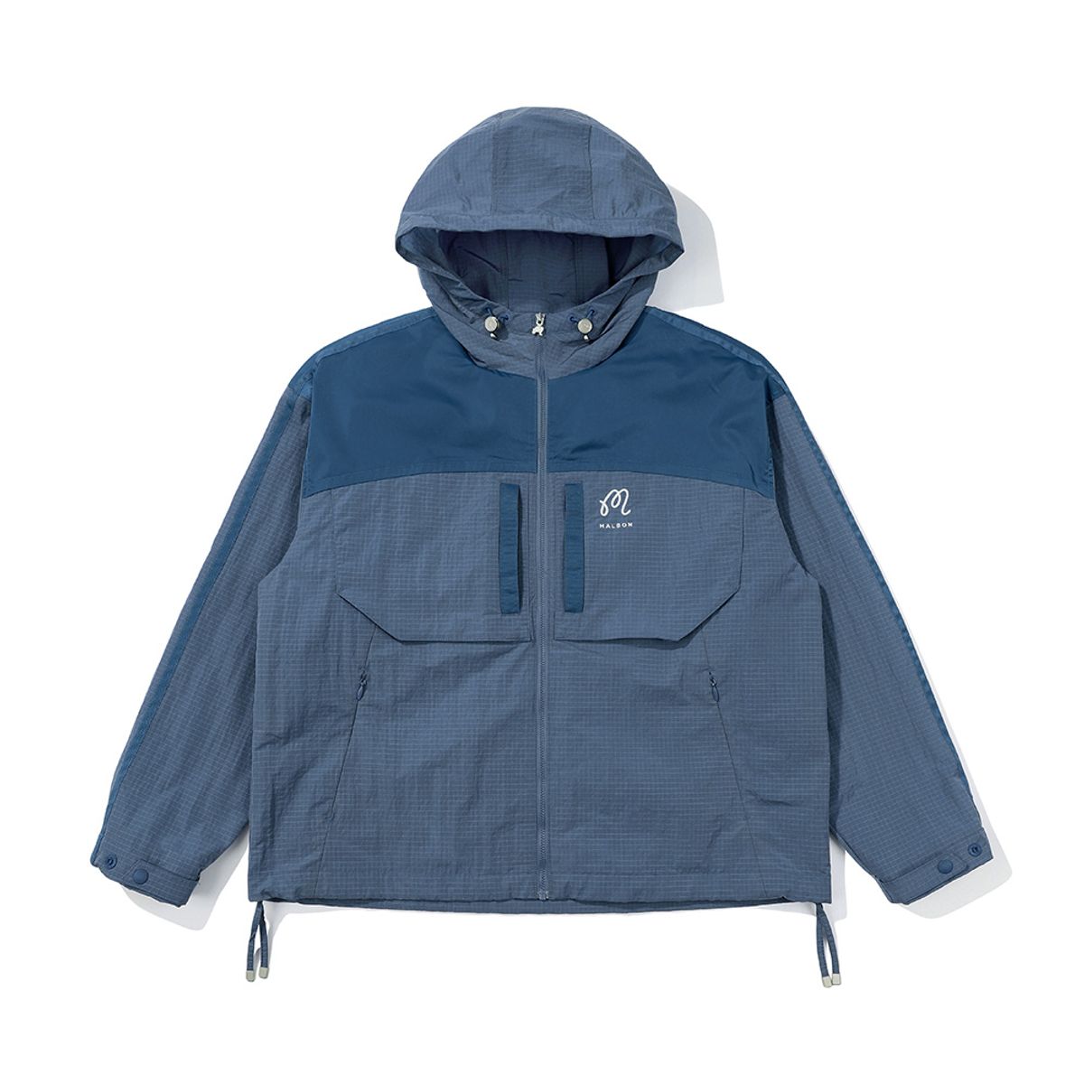 말본 골프(MALBON GOLF) 백 버킷 후디 자켓 DARK BLUE (WOMAN)