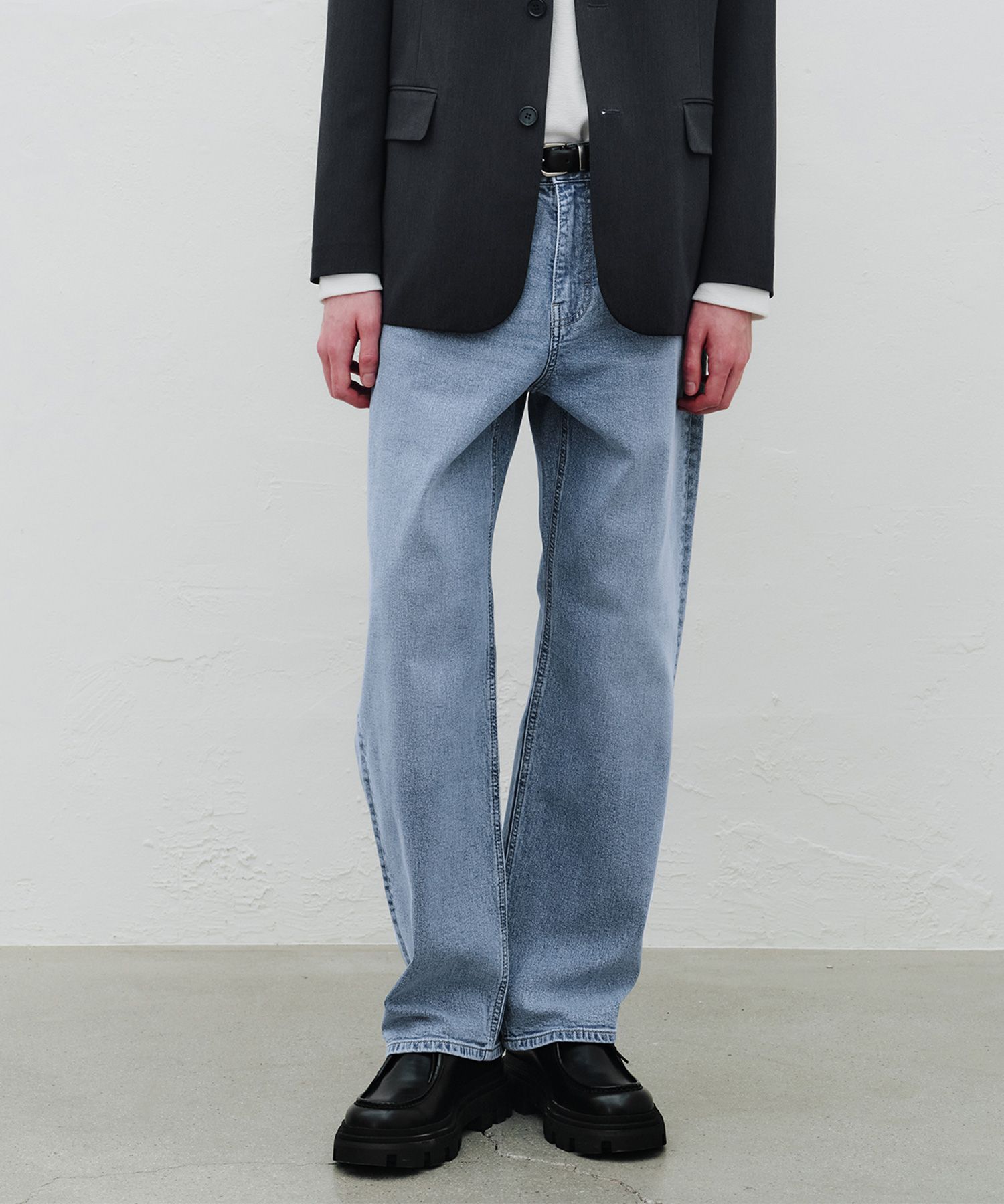MUSINSA公式 | MINDBRIDGE Dougood Wide Denim Pants_LI MYDP0155