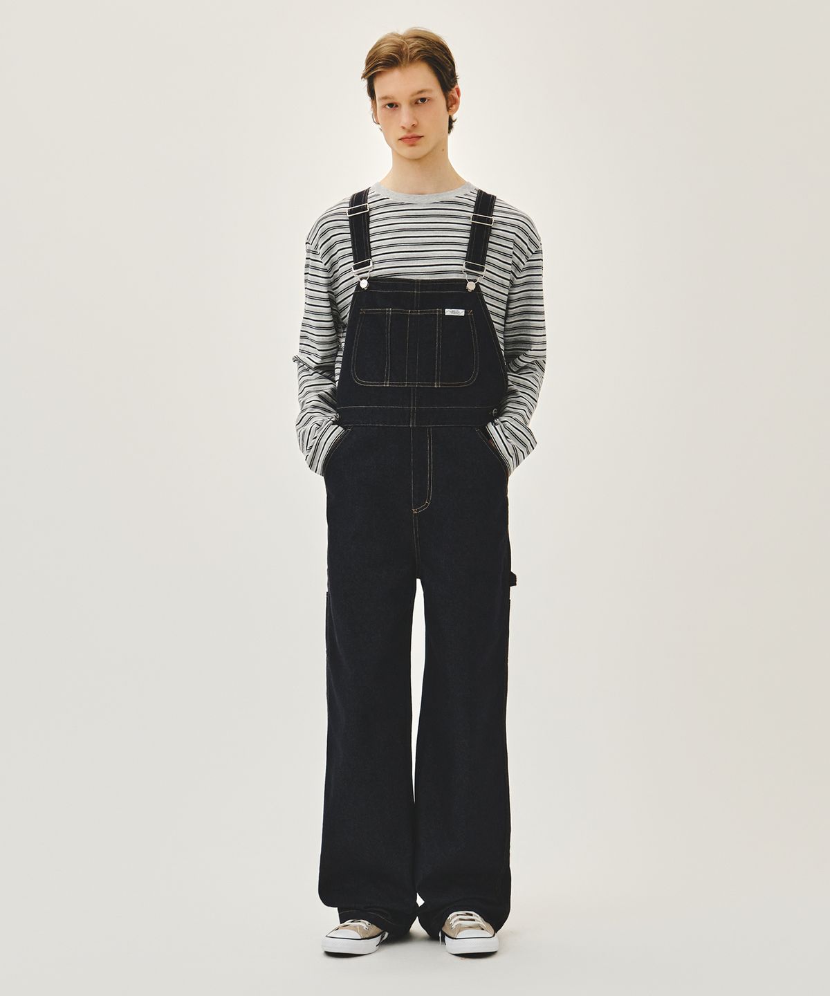 마리떼 프랑소와 저버(MARITHÉ + FRANҪOIS GIRBAUD) DENIM OVERALL PANTS indigo