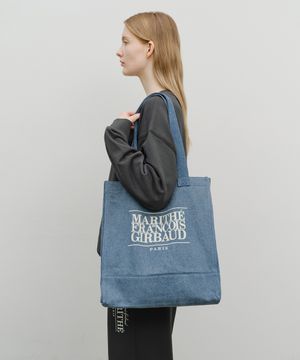 CLASSIC LOGO BIG SHOPPER BAG light blue