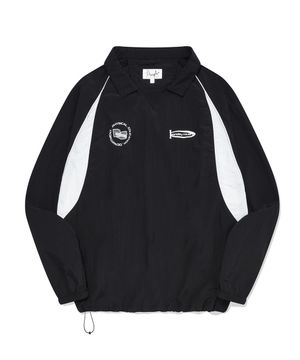 나일론 럭비 스웨트셔츠_블랙