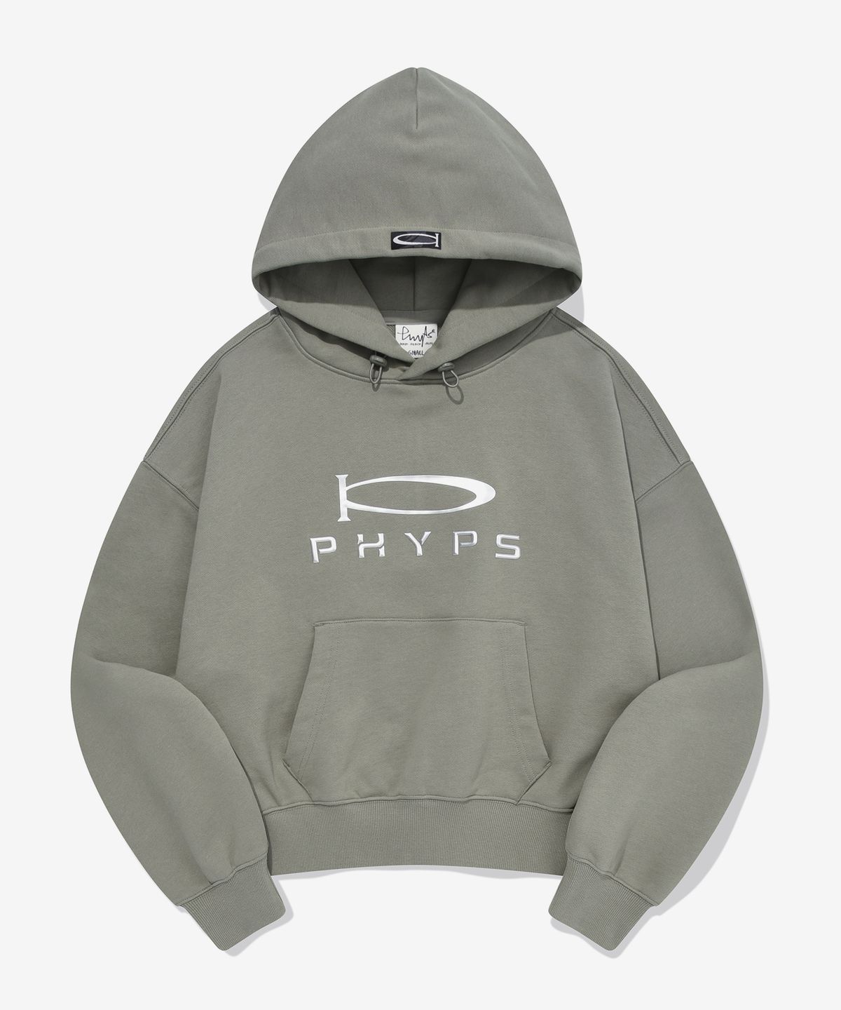 피지컬 디파트먼트(PHYSICAL DEPARTMENT) P-ACTIVE CROP HOODIE KHAKI