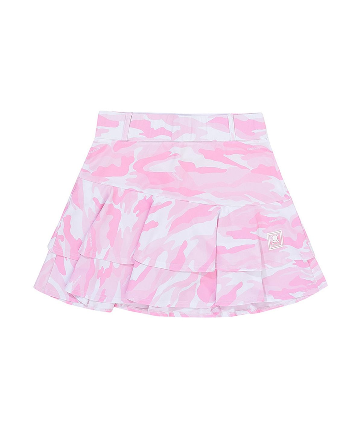 츄쿠츄(CHUCUCHU) C23M-SK003W카모 더블 스커트 (Pink)