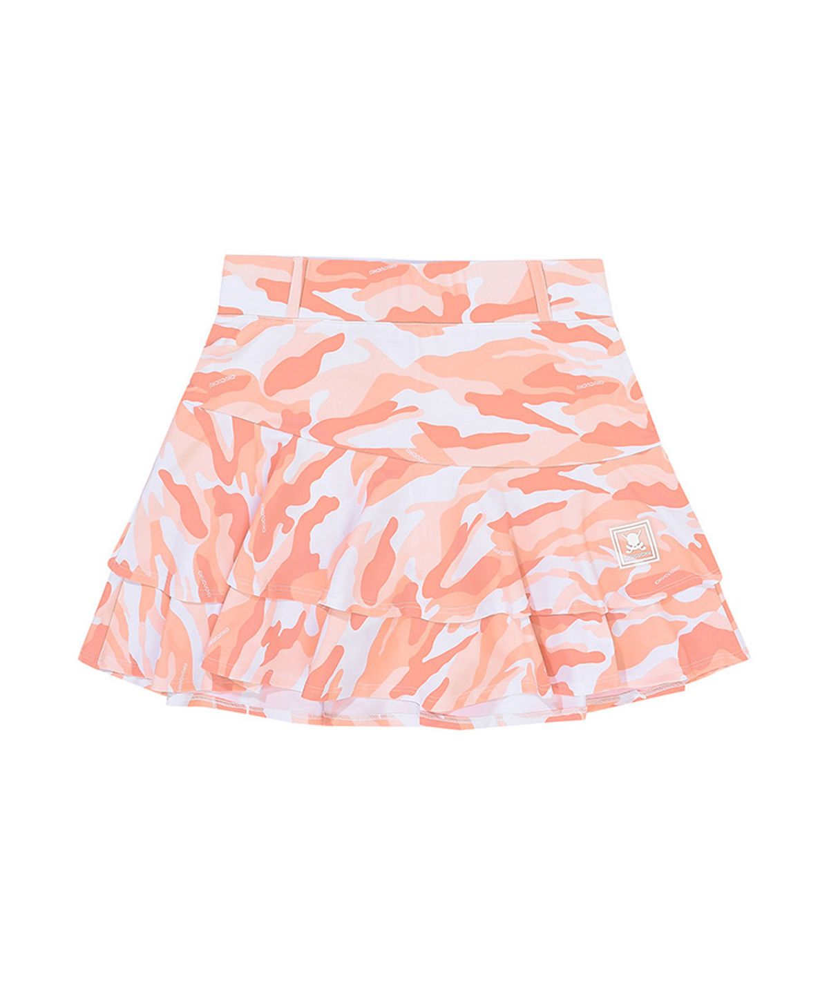 츄쿠츄(CHUCUCHU) C23M-SK003W 카모 더블 스커트 (Peach)