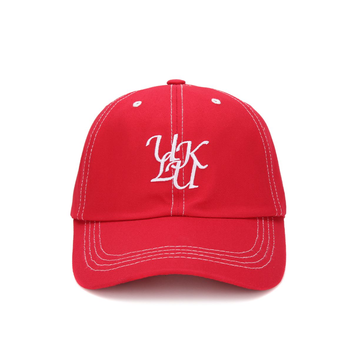 유룩(ULUK) 루시다 스티치 자수 볼캡_Red