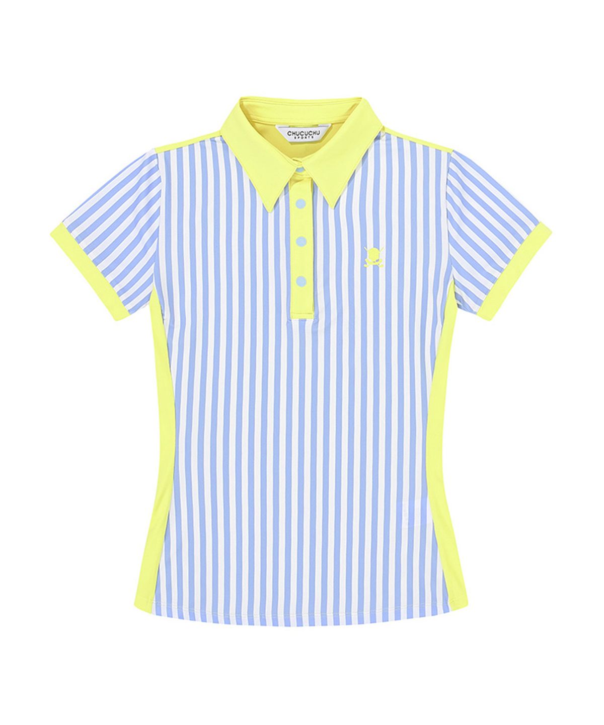츄쿠츄(CHUCUCHU) C23M-TS008W 스트라이프 저지 탑 (Blue)