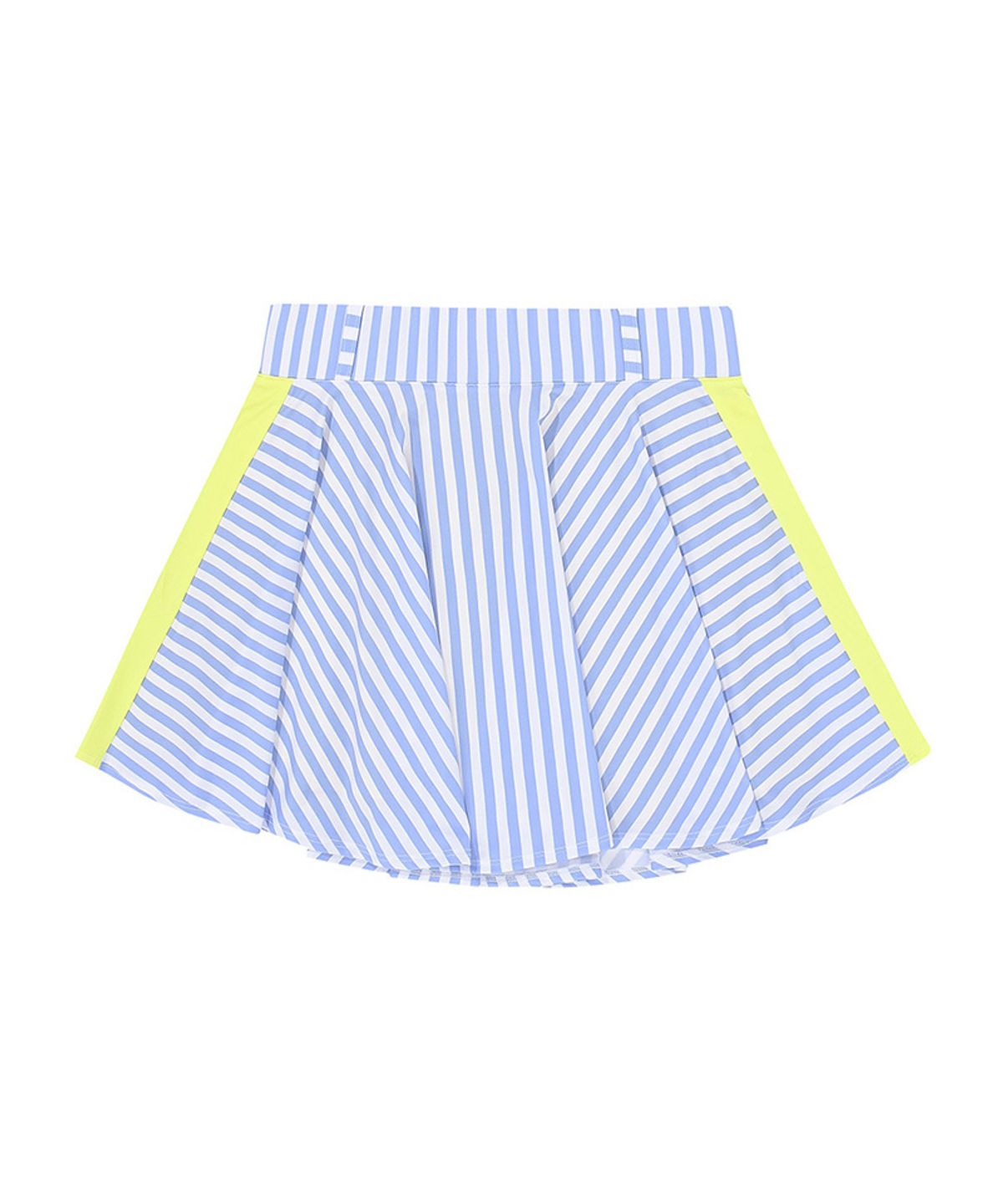 츄쿠츄(CHUCUCHU) C23M-SK006W 스트라이프 저지 훌 스커트 (Blue)