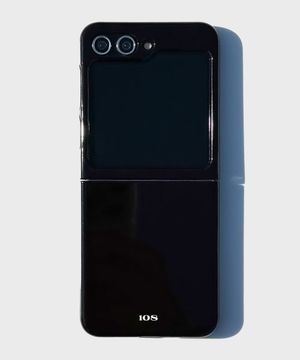 [갤럭시 Z 플립][+맥세이프] 108 LUNA BLACK (glossy-slim-hard)