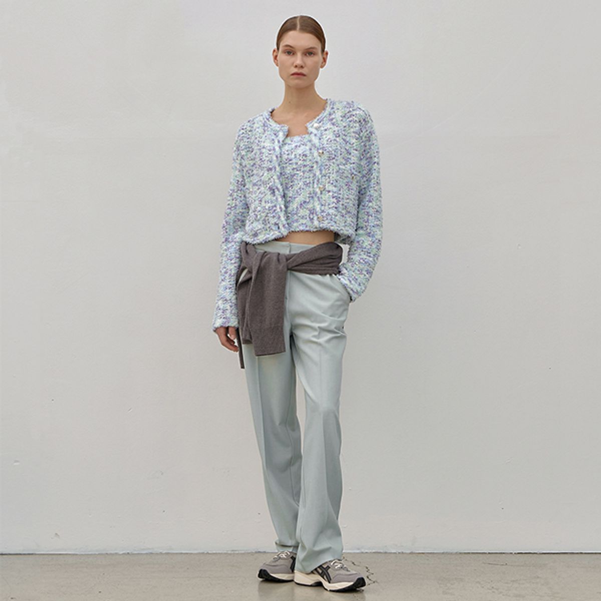아틀리에 나인(ATELIER NAIN) BLENDY SLIM FIT WOOL PANTS(PT-5494)