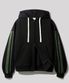 사이드 트랙 후드집업 블랙 OYHD2546