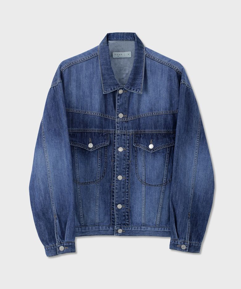 trucker denim jacket (blue)