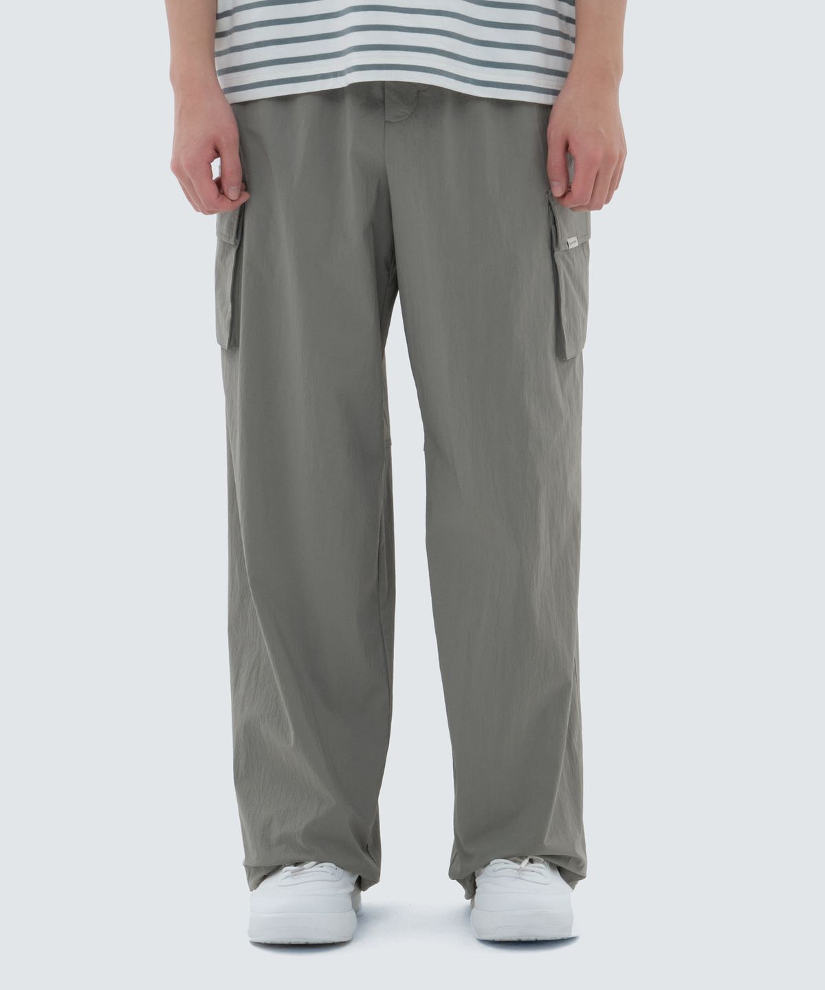 스노우피크 어패럴(SNOWPEAK APPAREL) 루트 스트링 스트레이트 팬츠 Light Khaki (S24MURPT64)