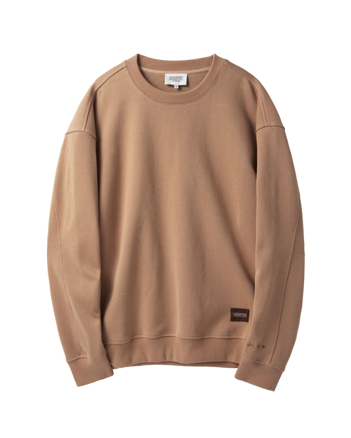 브롬톤 런던(BROMPTON LONDON) JACQUARD SWEATSHIRT - LONDON BIRCH (P241USW405)