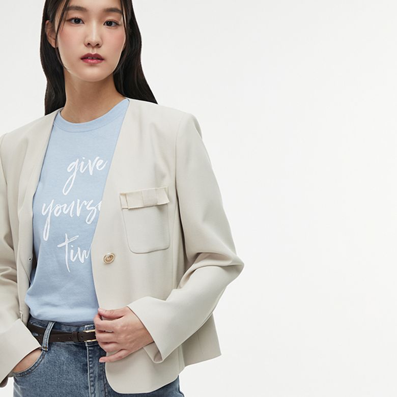 V넥 노카라자켓 AQ1WJ267