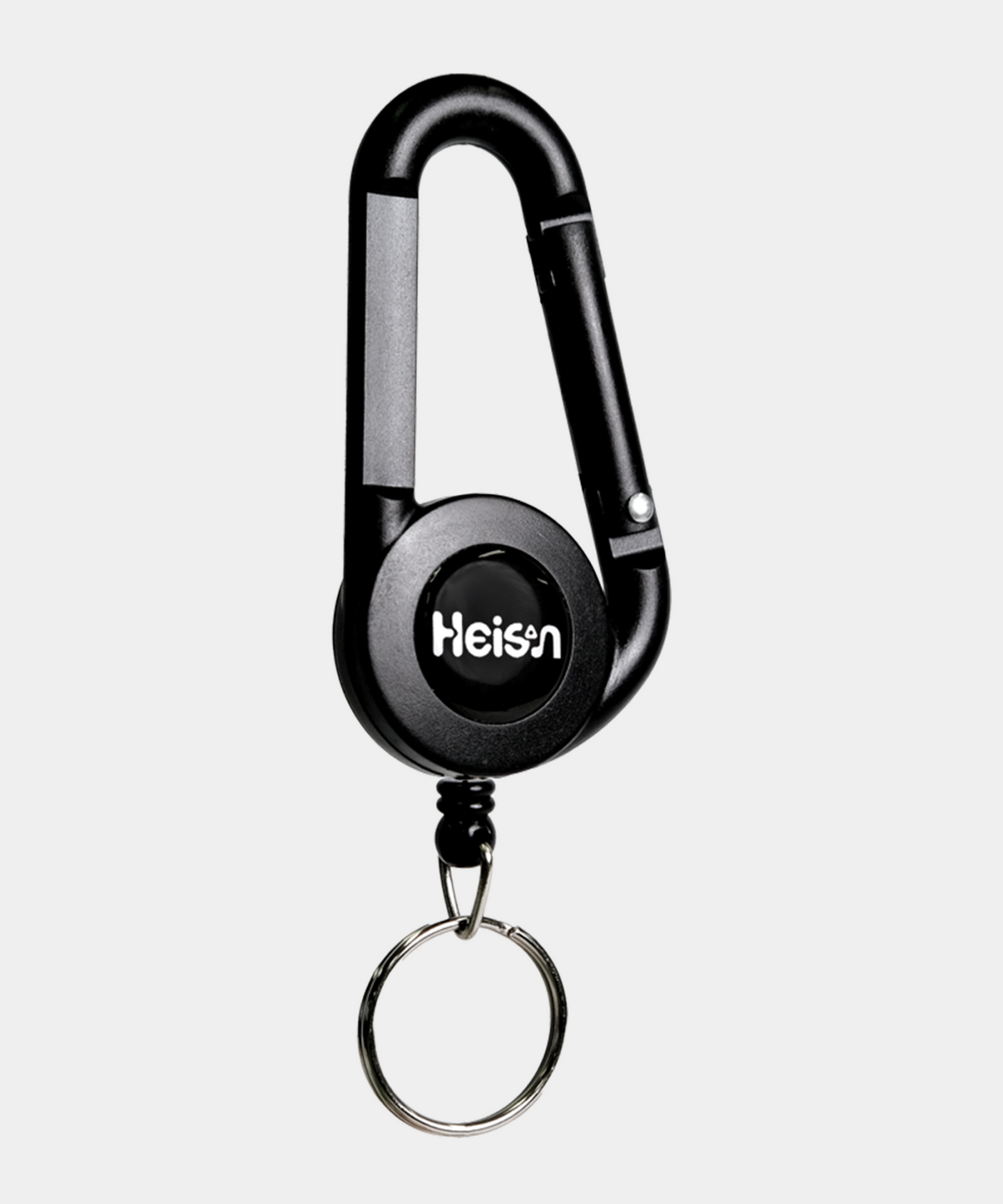 하이산(HEISAN) 와이어 카라비너 블랙