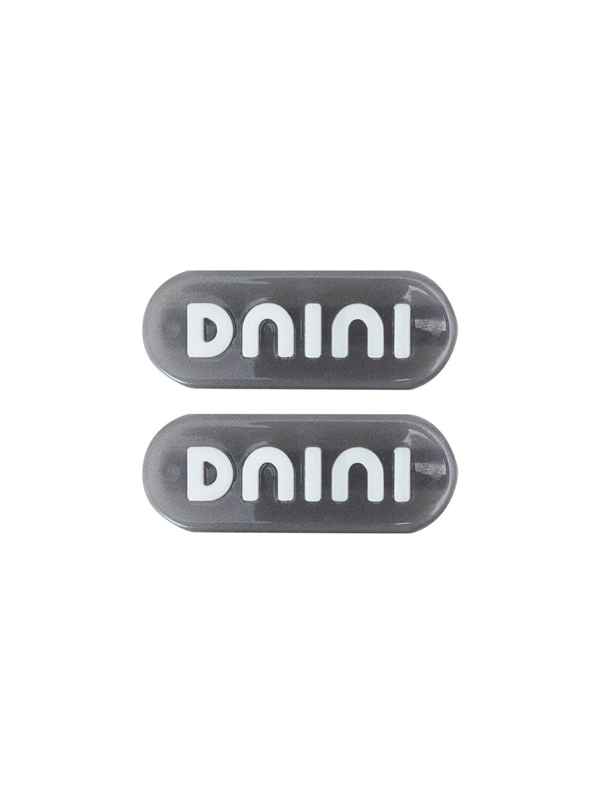 드니니(DNINI) DNINI Logo Barrettes(Gray)