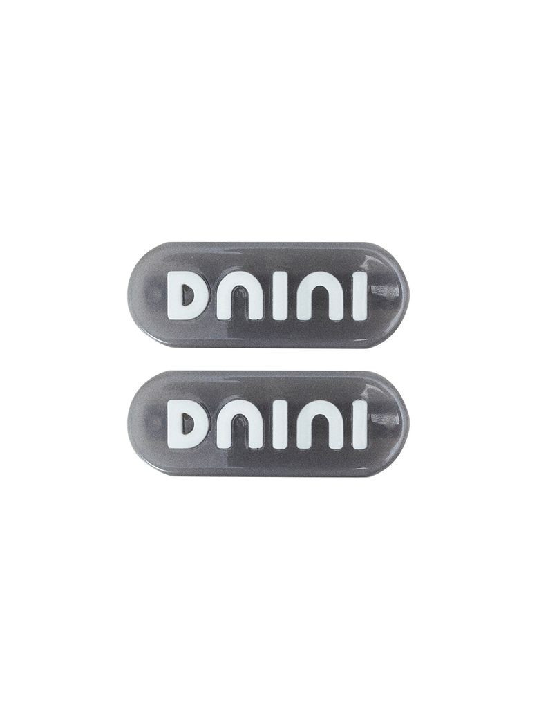 DNINI Logo Barrettes(Gray)
