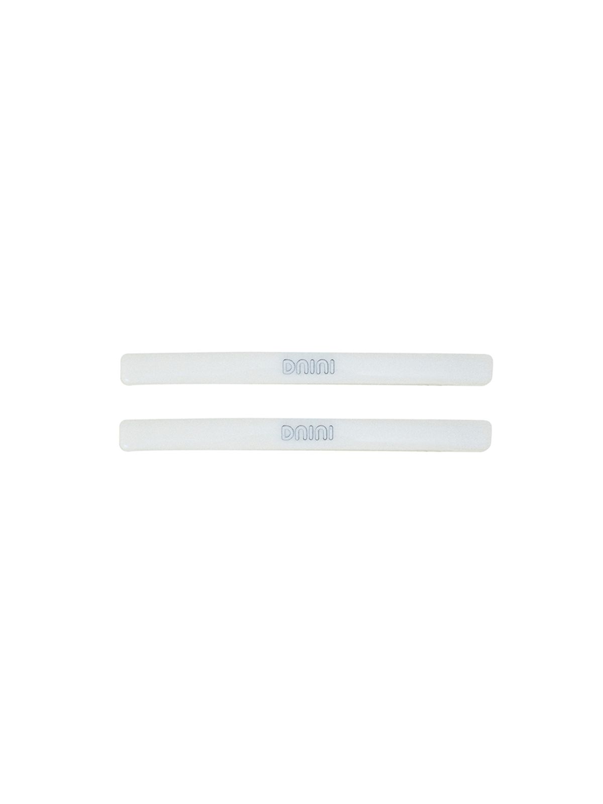 드니니(DNINI) DNINI Lettering Barrettes(White)