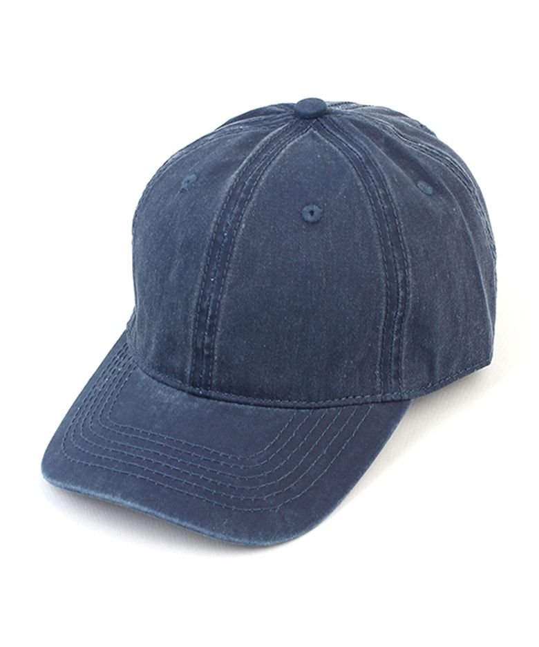 Muji Pigment Washing Navy Ballcap 워싱볼캡