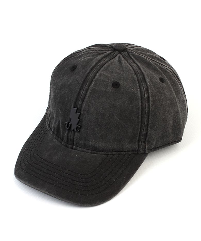 Thunder Pigment Washing Black Ballcap 워싱볼캡