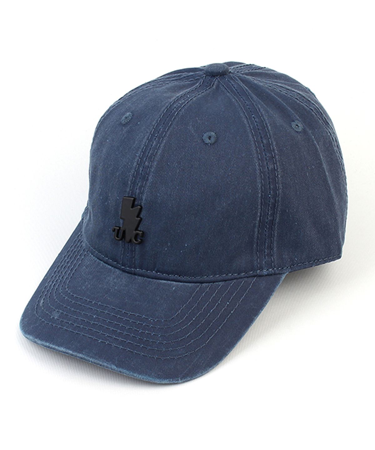 유니버셜 케미스트리(UNIVERSAL CHEMISTRY) Thunder Pigment Washing Navy Ballcap 워싱볼캡