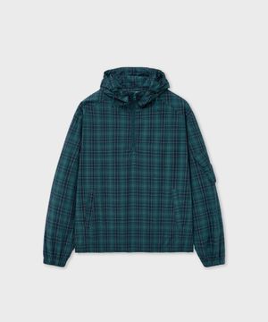 대디 체크 아노락_블루