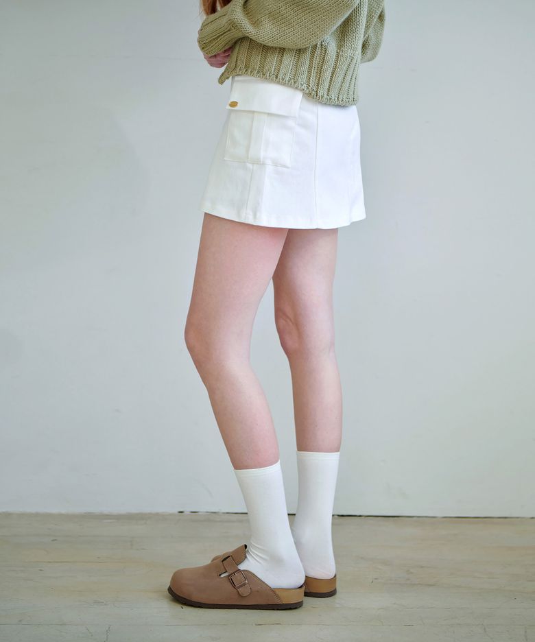 Sarah Cargo Mini Skirt