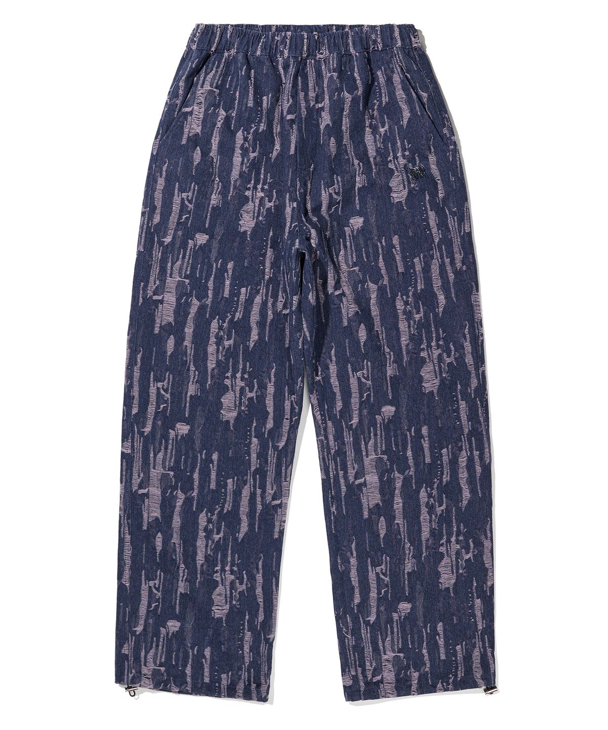 브라운브레스(BROWNBREATH) TAG DAMAGE BANDING PANTS - PURPLE