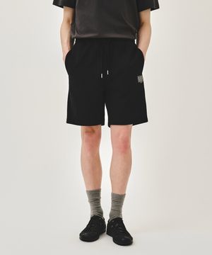 CLASSIC LOGO SWEAT SHORTS black