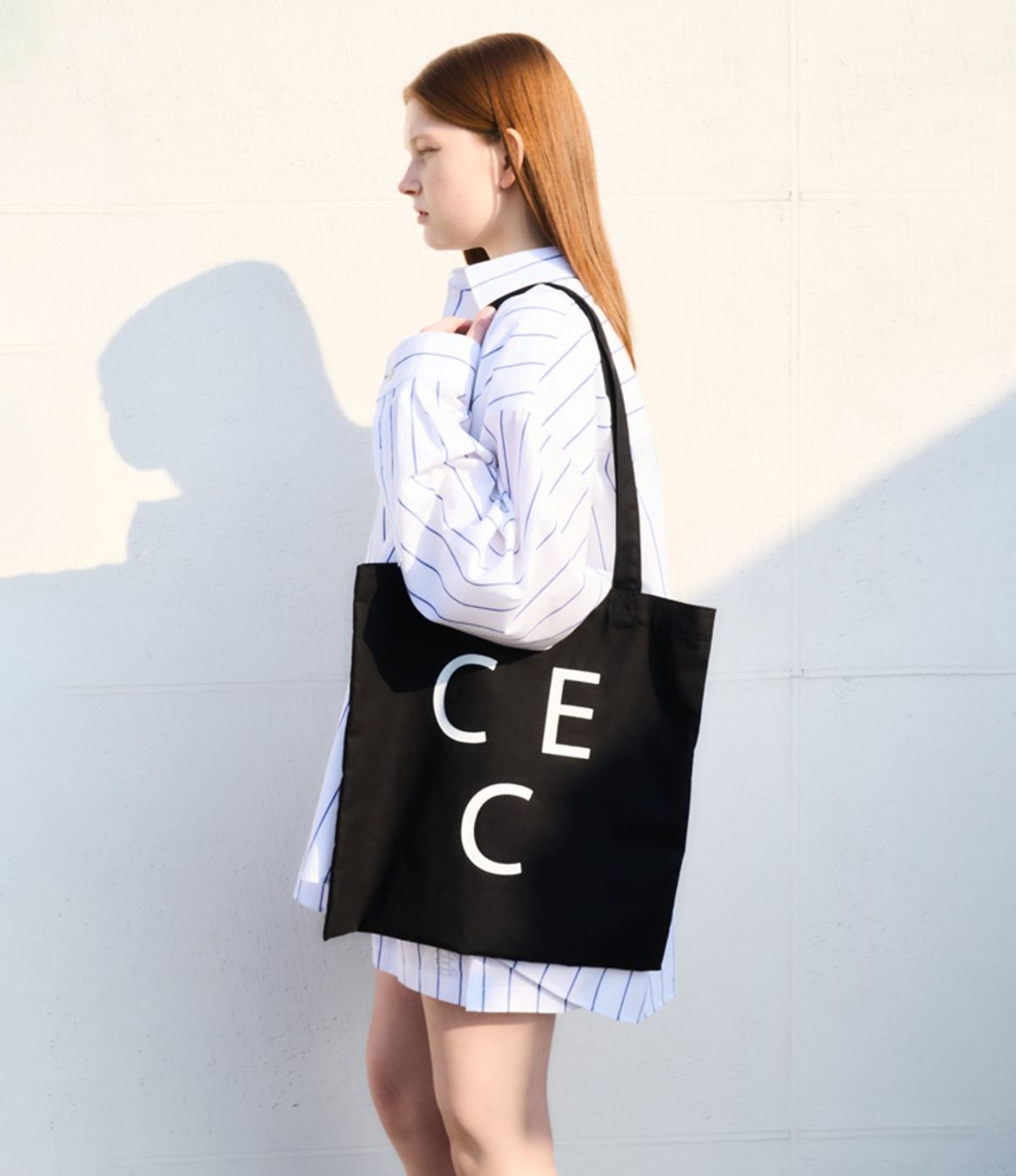 챈스챈스(CHANCECHANCE) CEC COTTON BAG(BLACK)
