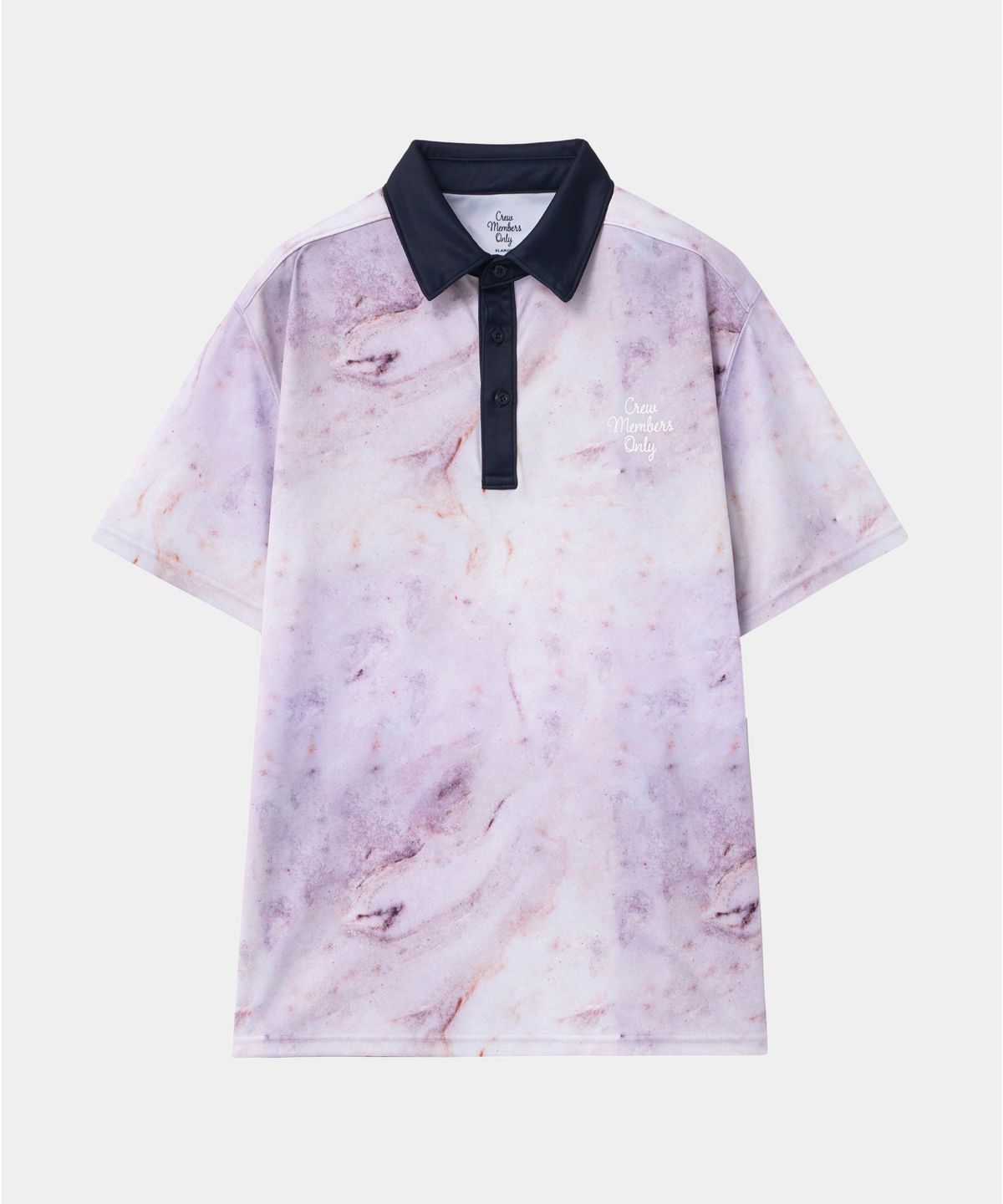 크루멤버스온리(CREW MEMBERS ONLY) RETRO POLO MARBLE MULTI