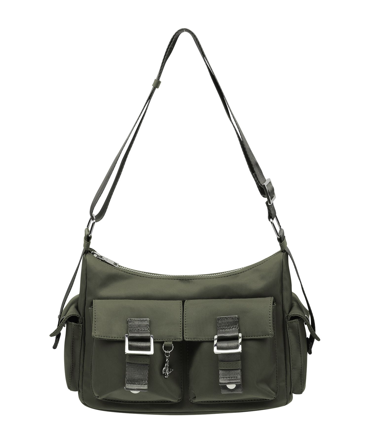 ☆NASTY FANCY CLUB☆ NF Calm Intense Shoulder Bag KHAKIF24QE MUSINSA | FANCY CLUB [NF] Calm Intense Shoulder Bag (KHAKI)_