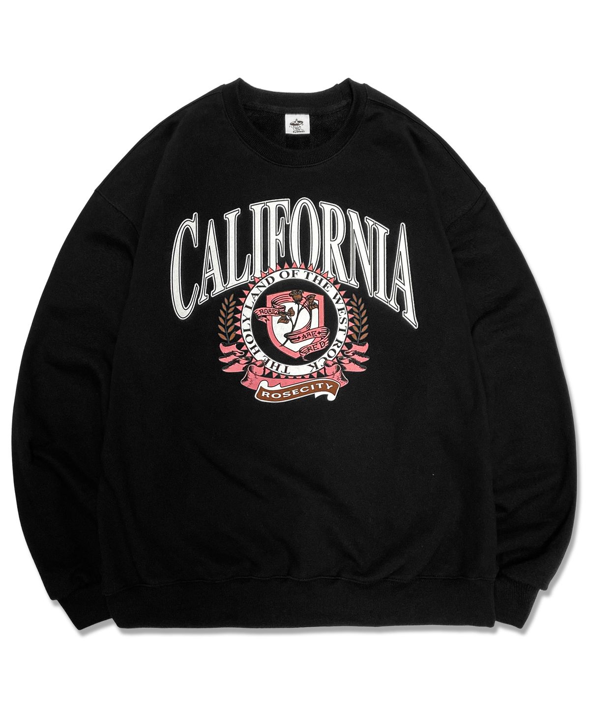 디파이클럽로버스(DEFYCLUBROBBERS) City ​​Like Roses Sweatshirt (Black)