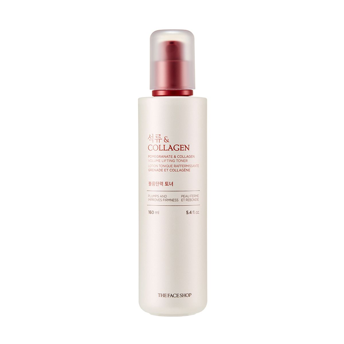 더페이스샵(THE FACE SHOP) 석류 엔 콜라겐 볼륨탄력 토너 160ml
