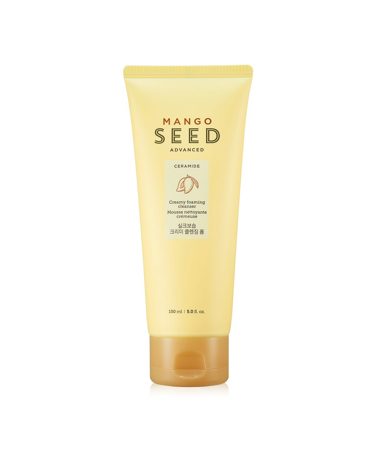 더페이스샵(THE FACE SHOP) 망고씨드 실크보습 크리미 클렌징 폼 150ml