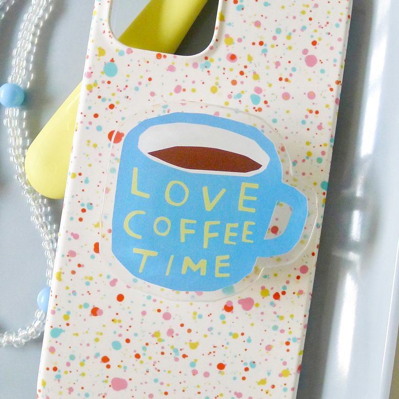 Love Coffee Time Magsafe Tok 맥세이프톡