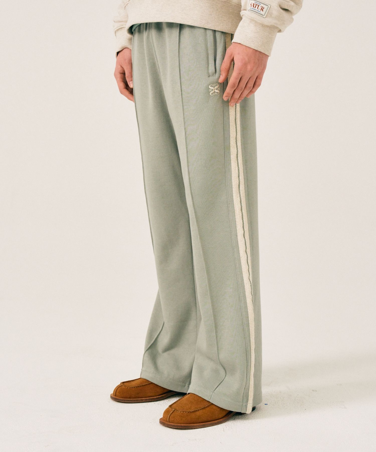 ★SATUR★ Lawton All Day Track Pants Olive Mint MUSINSA | SATUR Lawton All Day Track Pants Olive Mint