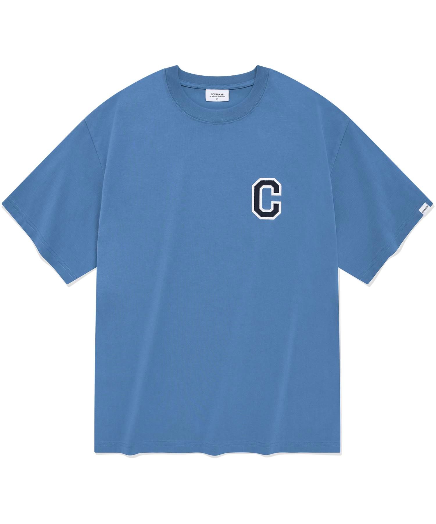 COVERNAT■Shine C Logo T-shirt ■送料込 MUSINSA | COVERNAT Shine C Logo T-Shirt Light Blue