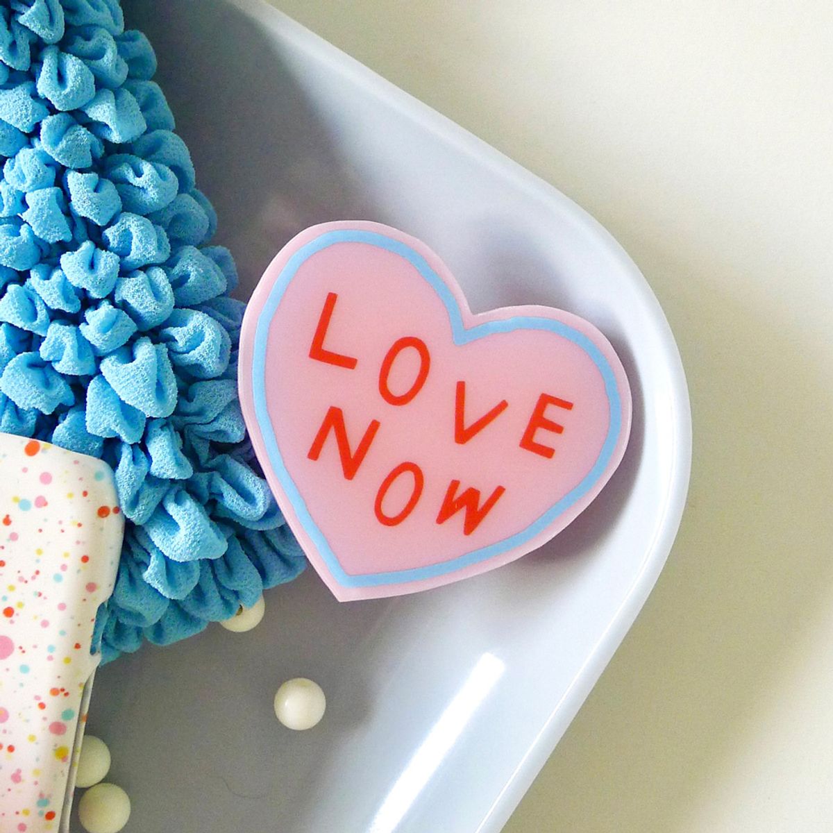러브오낫(LOVE OR NOT) Pink Love Now Magsafe Tok 맥세이프톡