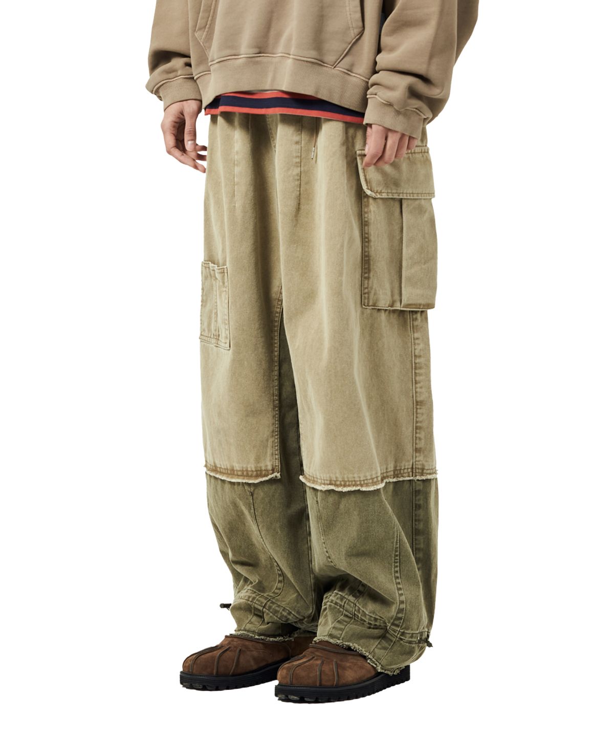 빅유니온(BIG UNION) COMBINATION JUNGLE PANTS / BEIGE&KHAKI